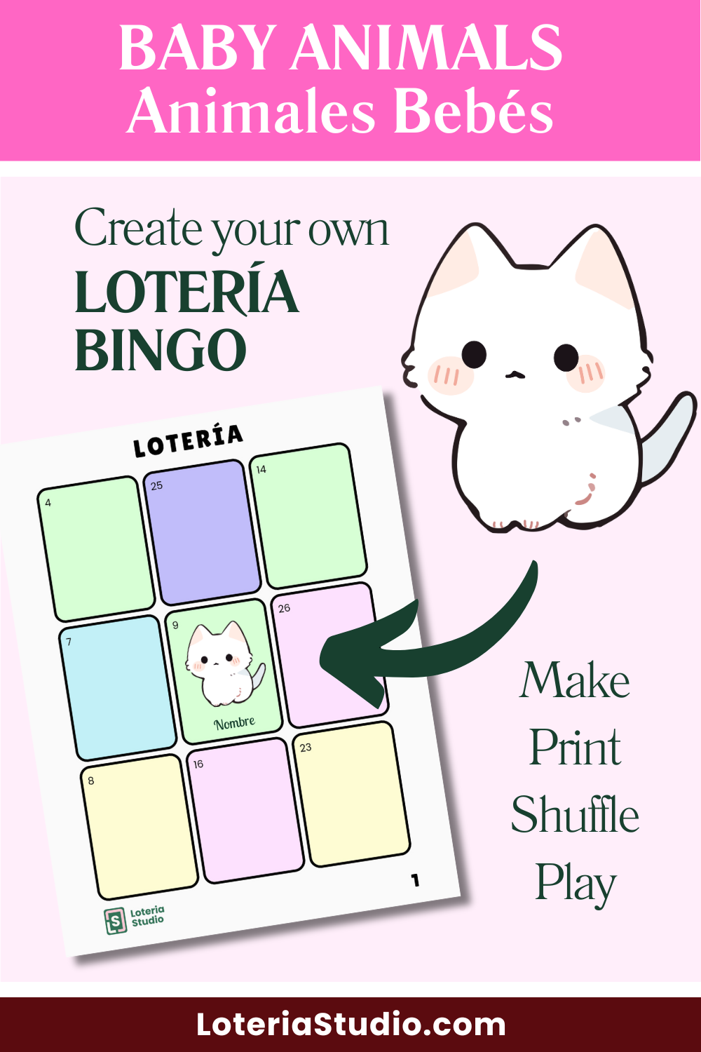 discover loteria & bingo — loteria studio - create custom loteria